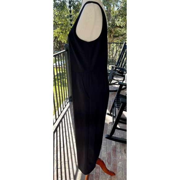 Frank and Oak Women's Gabardine Jumpsuit True Black Size Medium - Picture 4 of 8